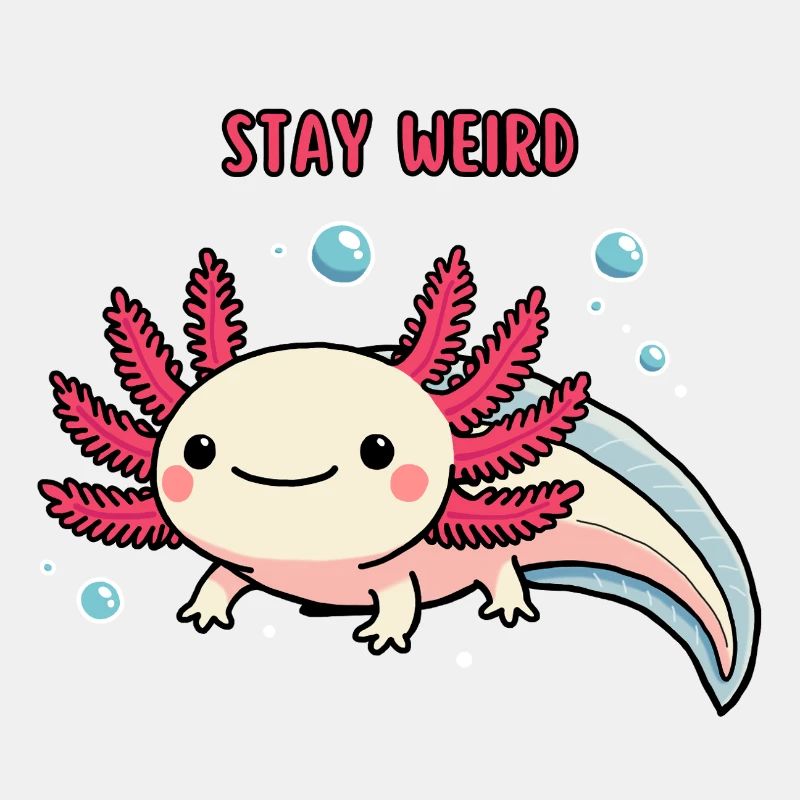 Weird Axolotl - bleib einfach du