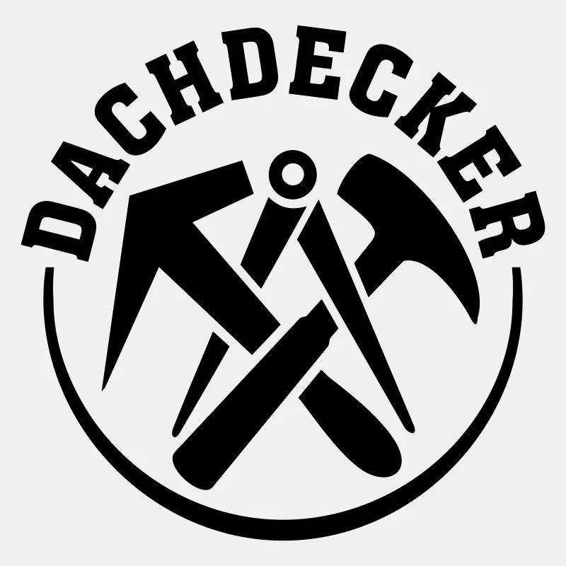Dachdecker Zunftwappen Zunftzeichen dachdecker