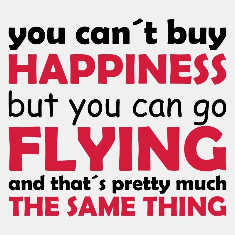 happiness flying