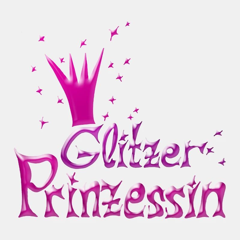 Rosa Glitzer Prinzessin