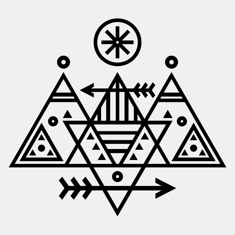 Triangle Pattern (arrows) 01