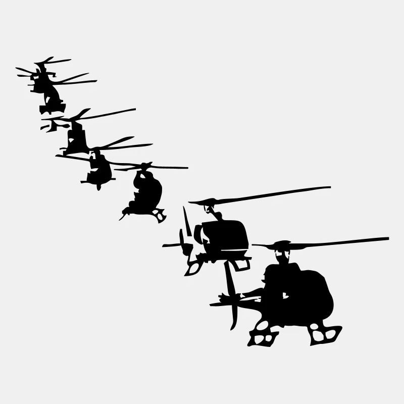 formation Helicopter Helicopter Helicopter