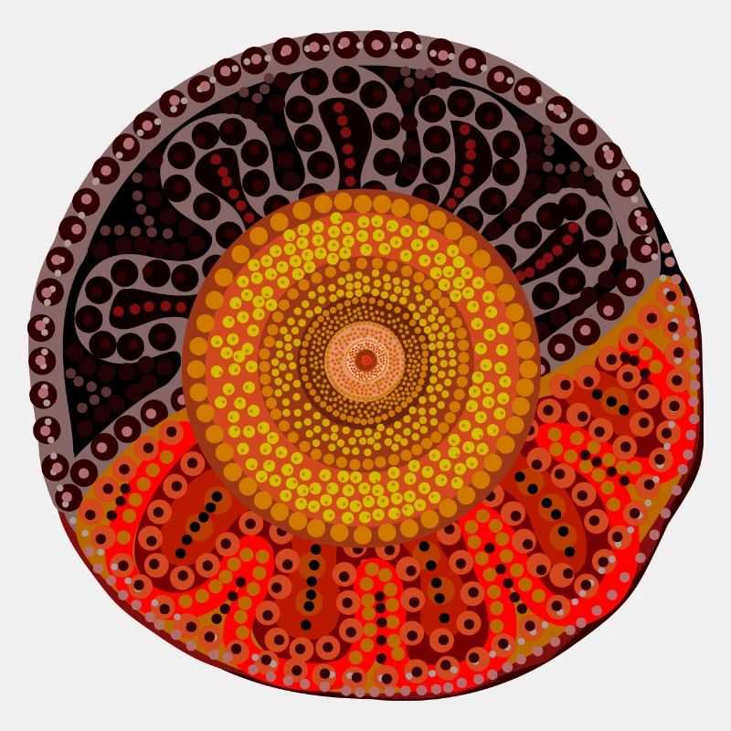 Australische Aborigines-Sonne