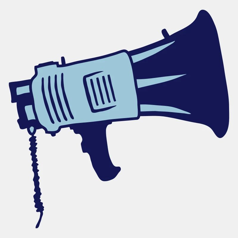 Demonstration Propaganda Megafon Symbol