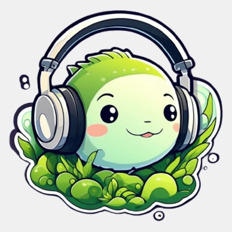 gaming fish with headset