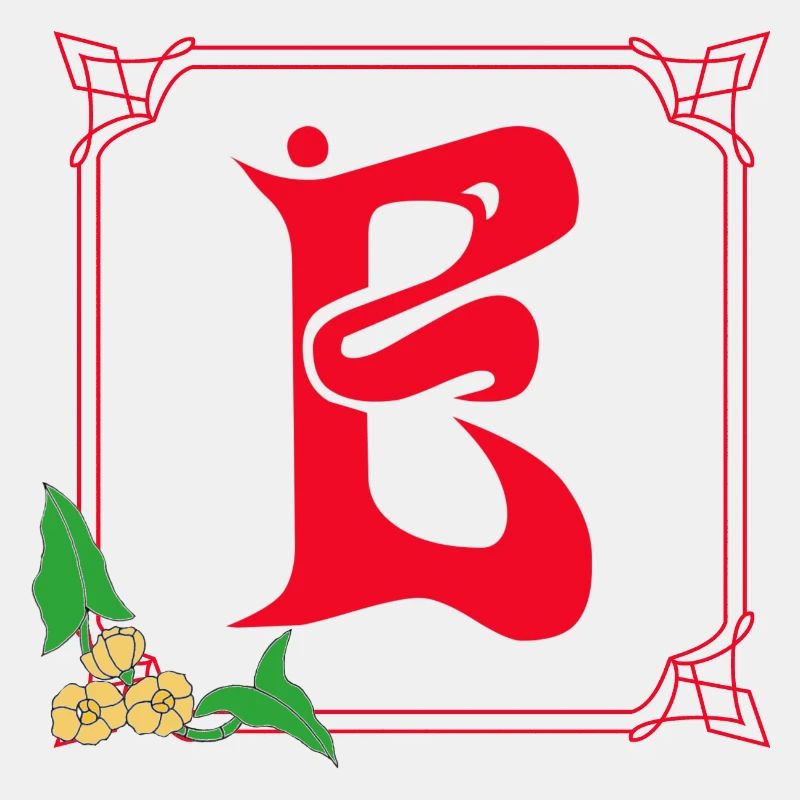 jugendstil e rot