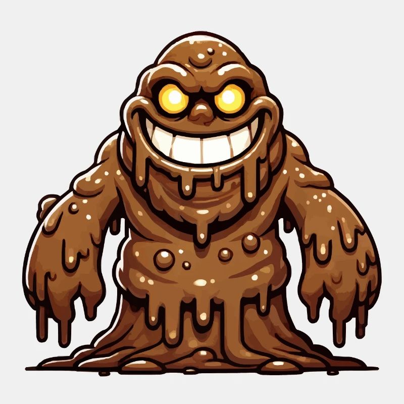 monstre de boue