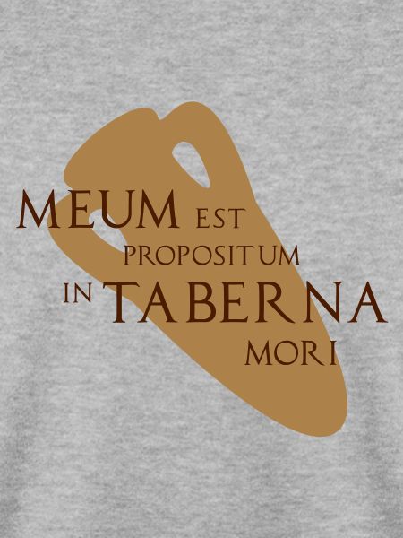 Trinkspruch Latein, meum est ...