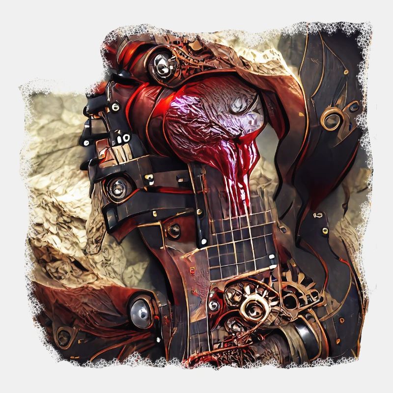Steampunk Heartguitar