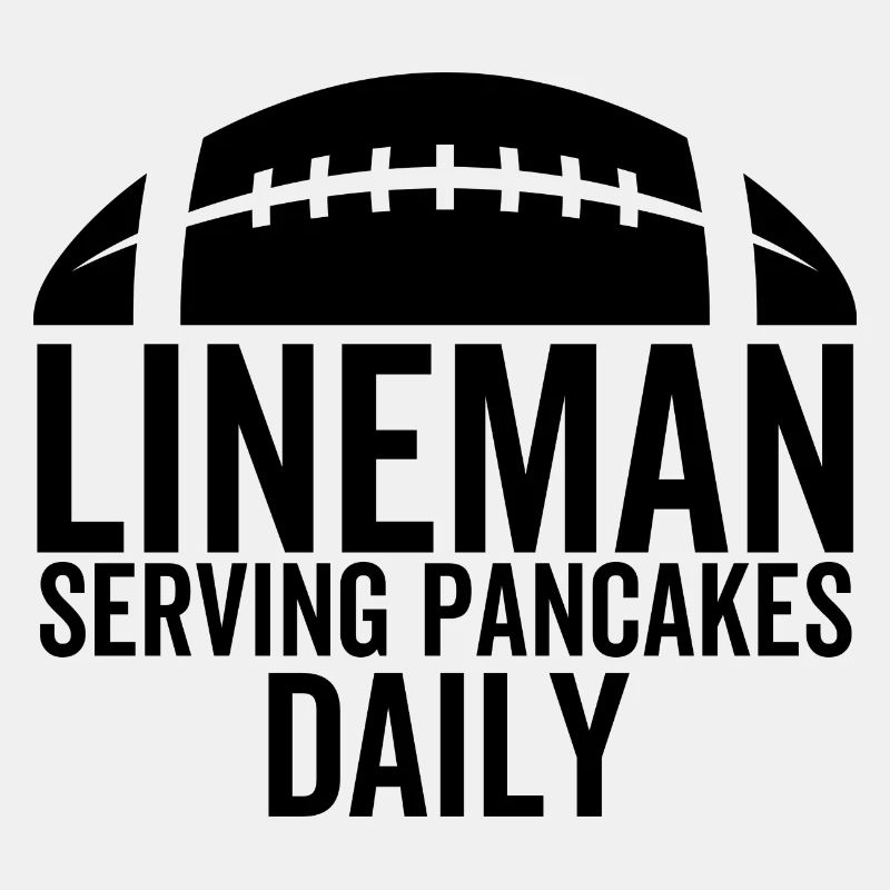 Lineman serviert täglich Pfannkuchen