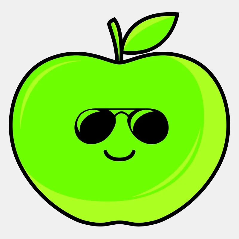cooler apfel