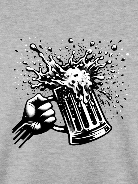 Prost Bier trinken Bierkrug