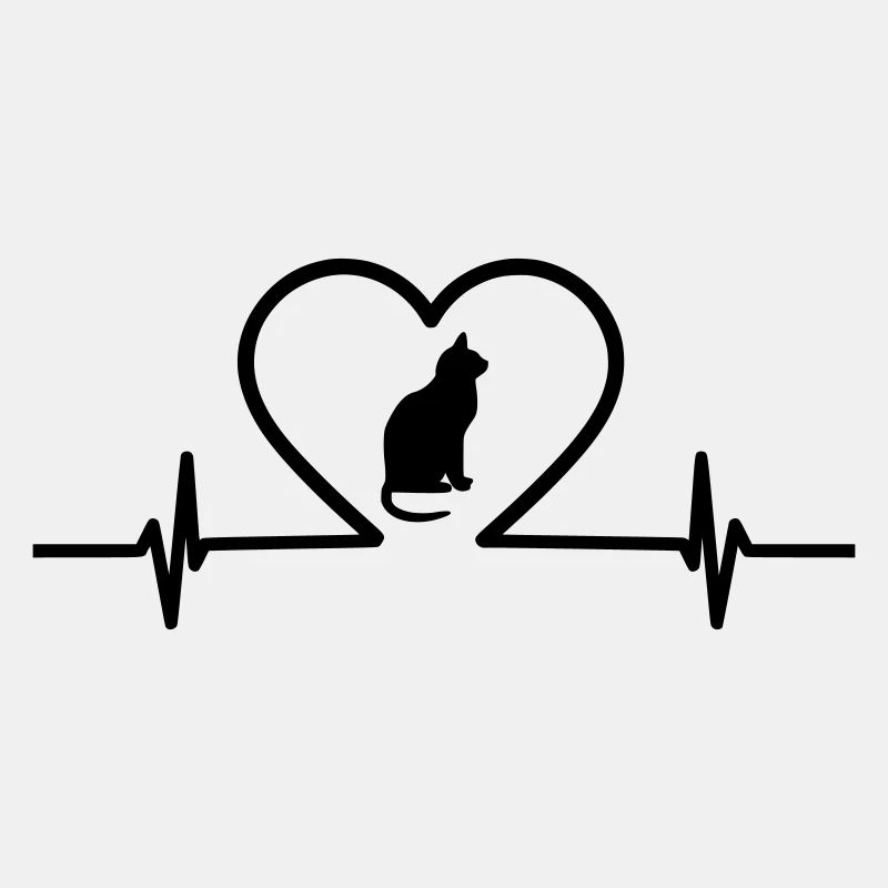 Herz Katze Puls