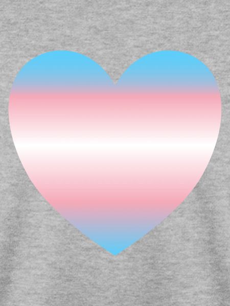 Subtiles Transgender-Pride-Herz