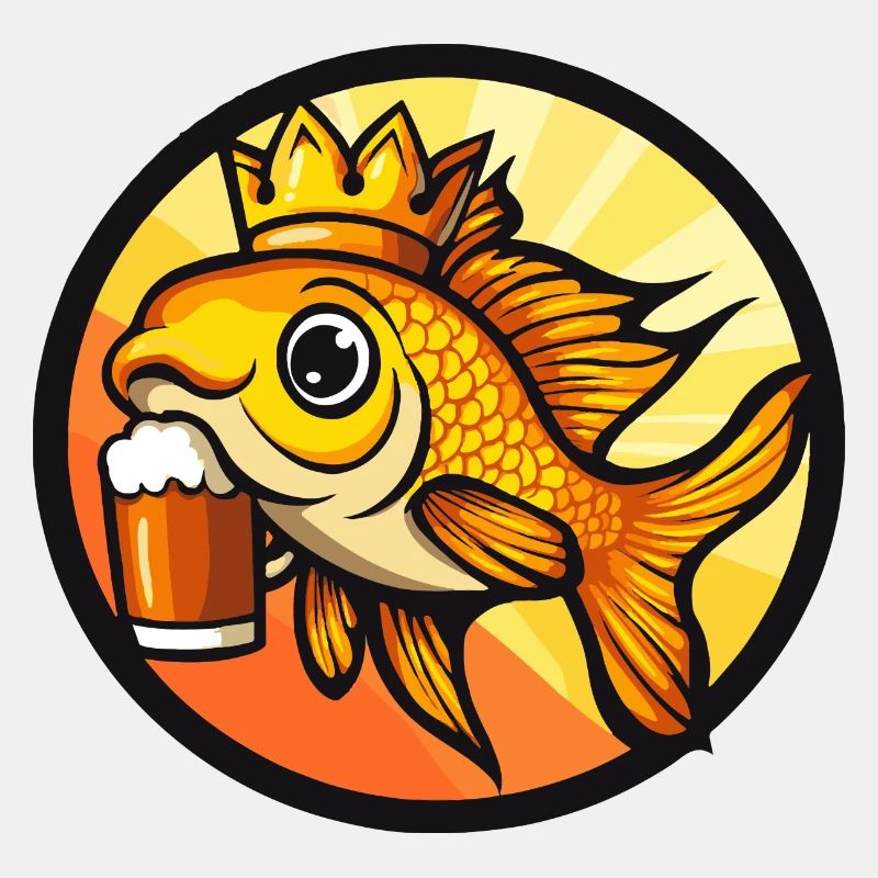 Goldfische Bier Comic