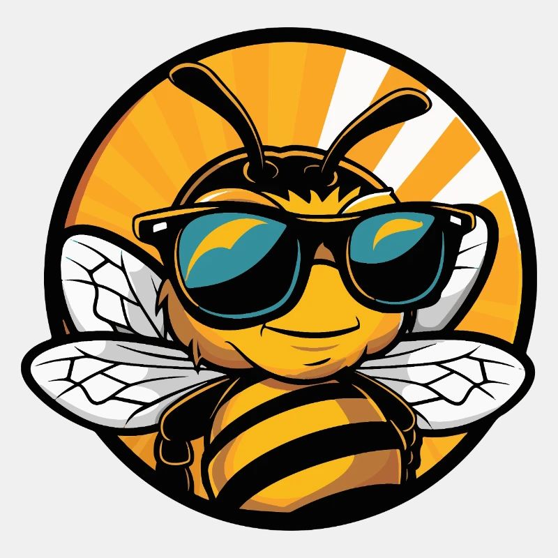 Biene Cool Sommer
