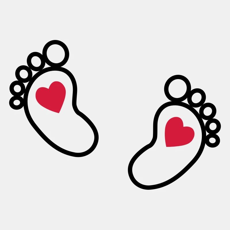 Bébé pieds