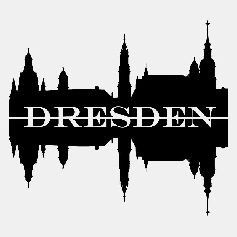 Dresden Skyline Sillhouette