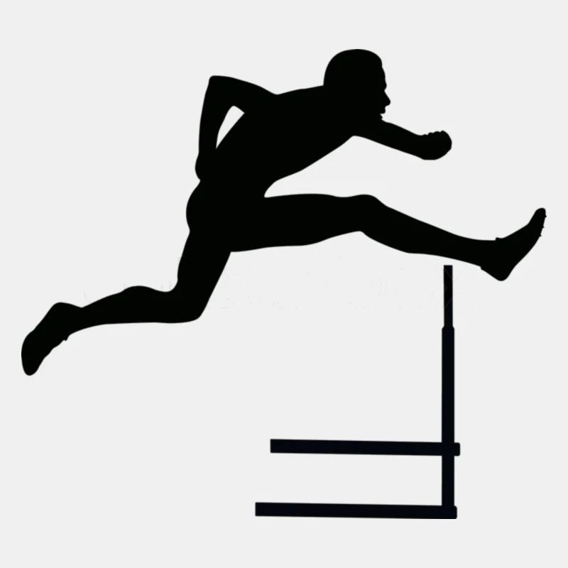 Hürdenlauf Leichtathletik