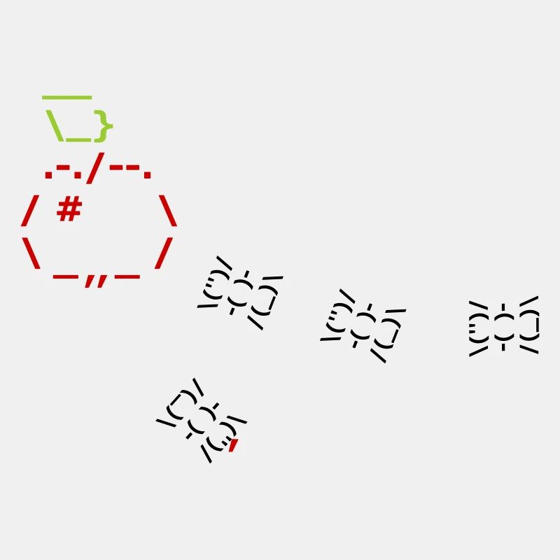 ASCII ANTS