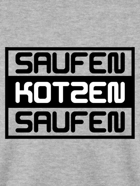 saufen kotzen
