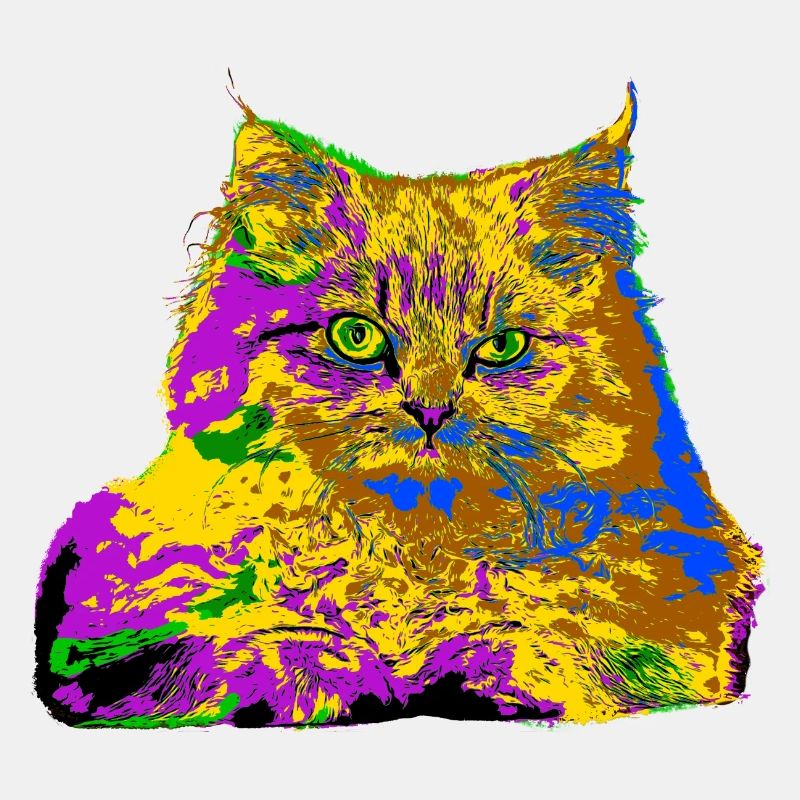 Bunte Katze