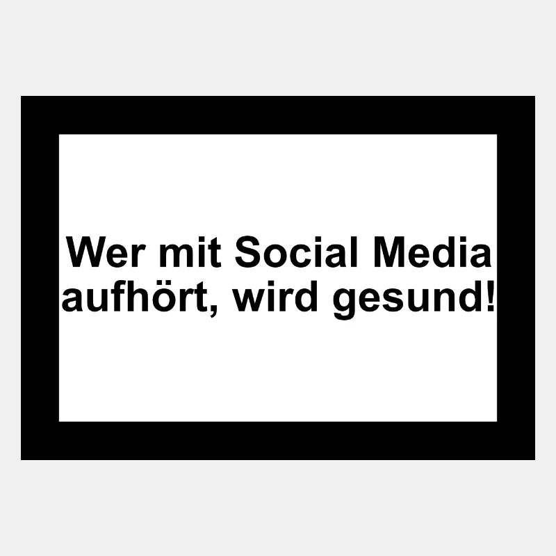 Wer mit Social Media aufhört, wird gesund