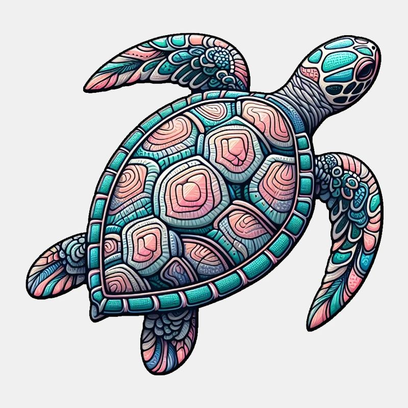 Decorative Sea Turtle