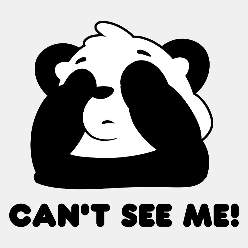 Panda Design "CAN´T SEE ME"