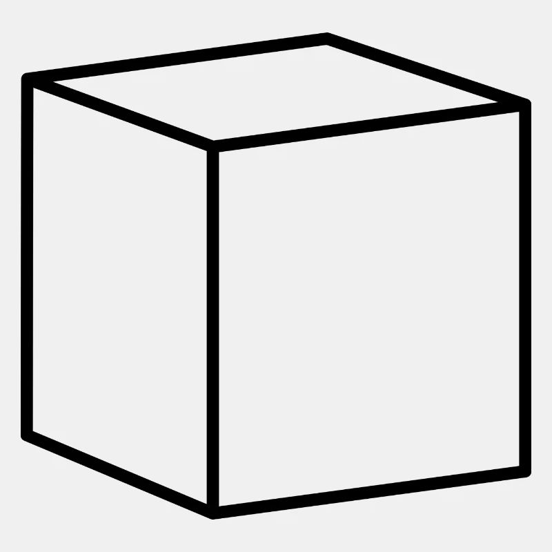 Cube noir