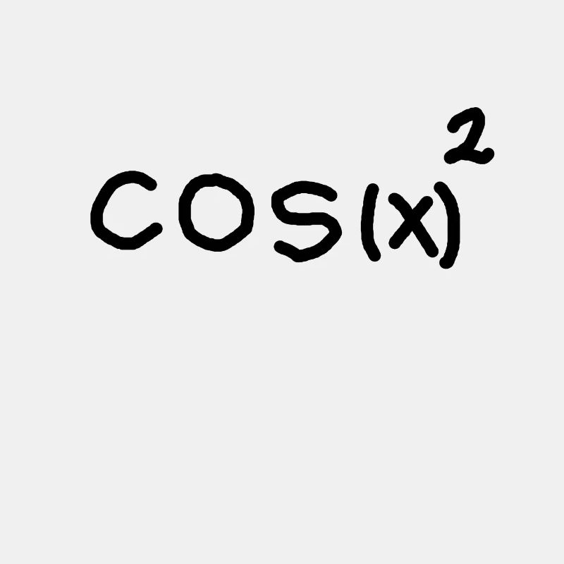 cos(x)²+sin(x)²=1