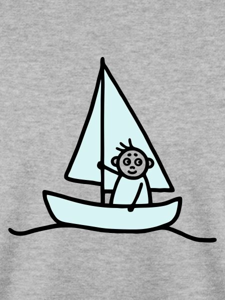 Sailing man - Segelboot - V2