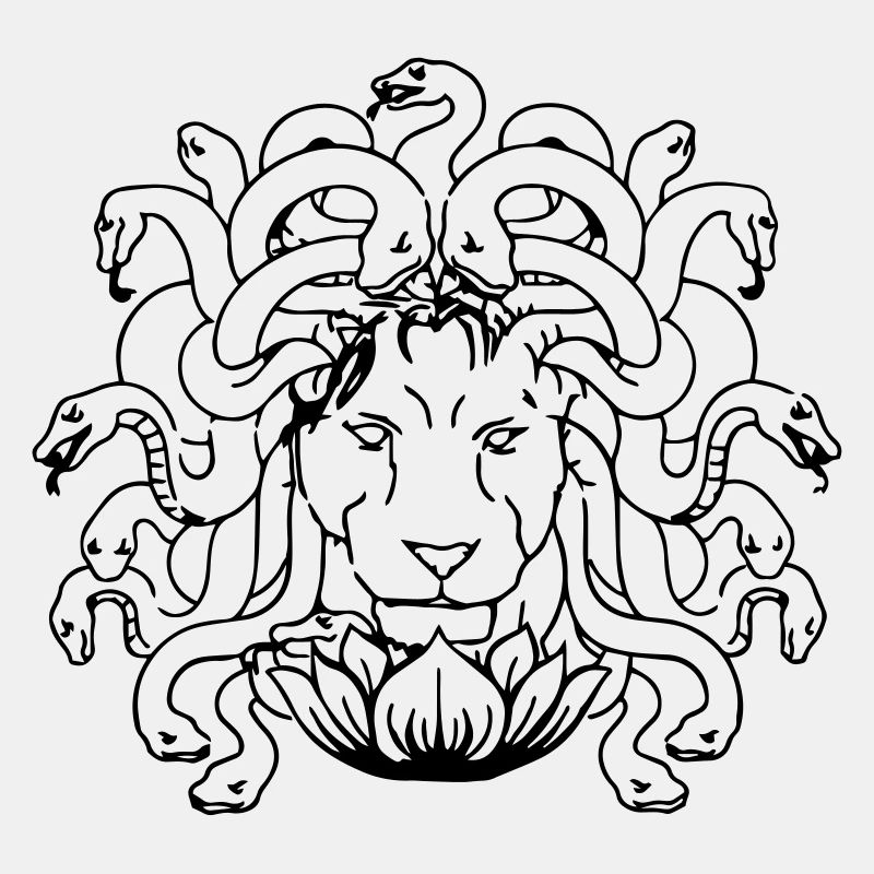 Medusa- Löwe