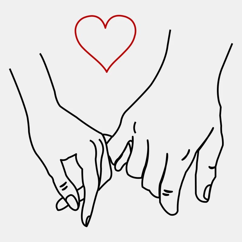 Hände Paar Love