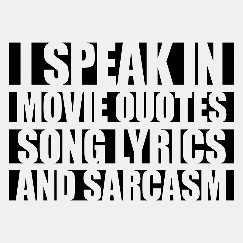speak lyrics and sarcasm