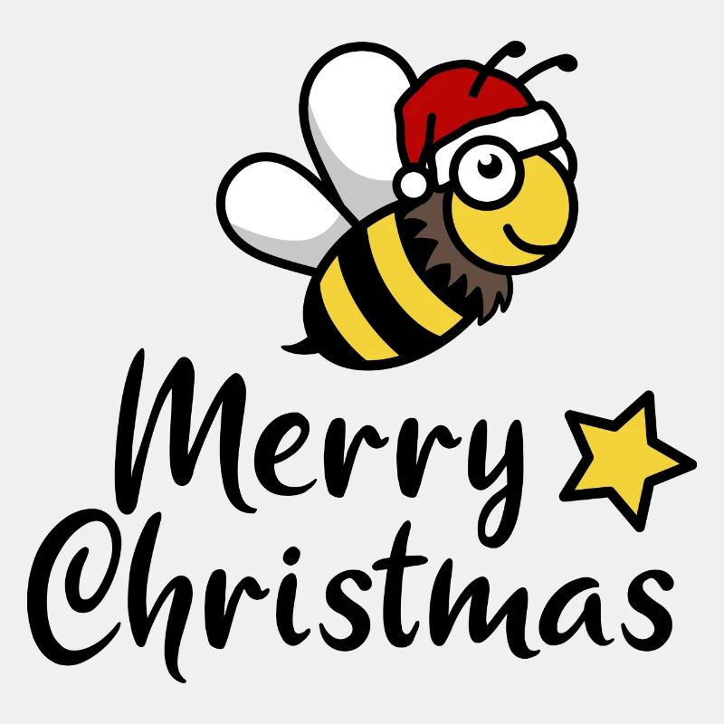 Noël Abeille joyeux cadeau de Noël