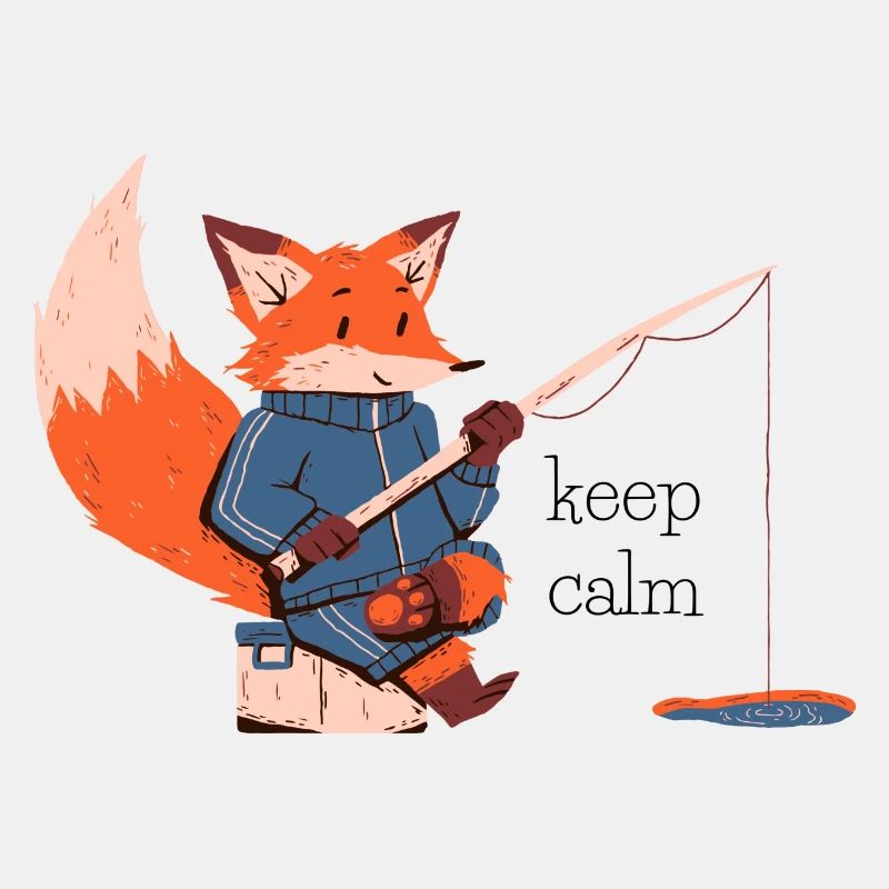 keep calm Fuchs - fox