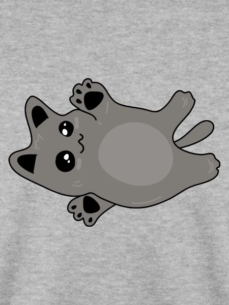 niedliche graue babykatze