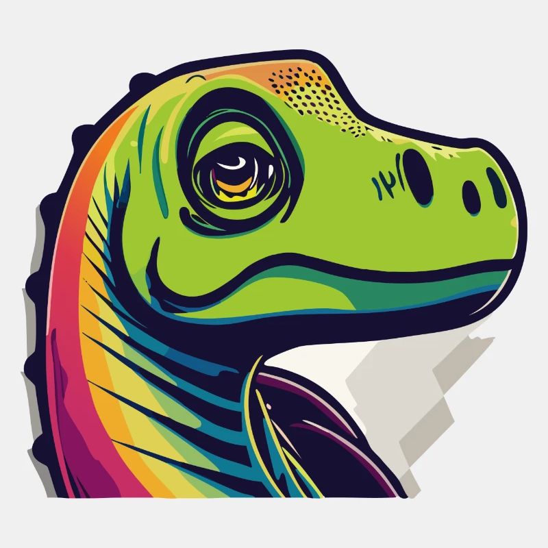 Regenbogen Echse