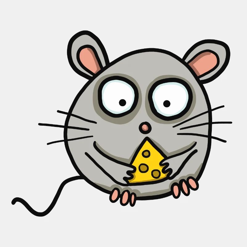 Mouse with cheese