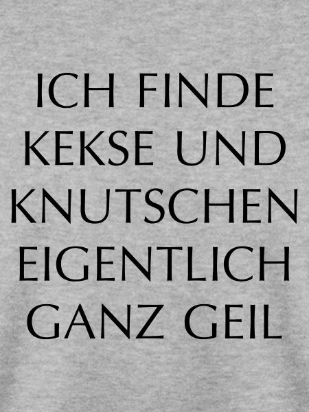 Kekse und Knutschen