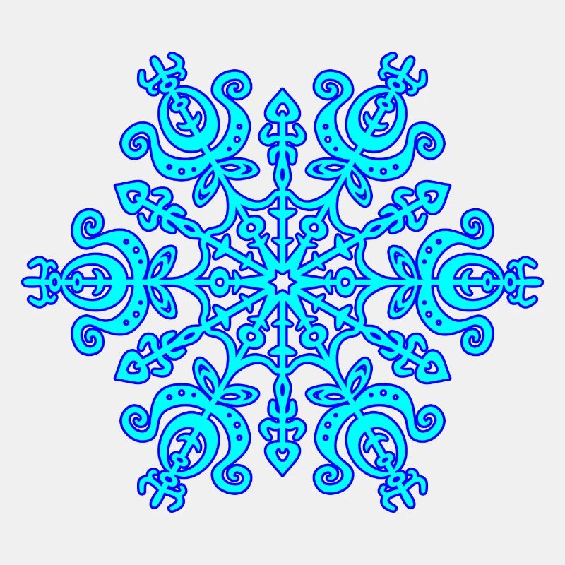 Schneeflocke