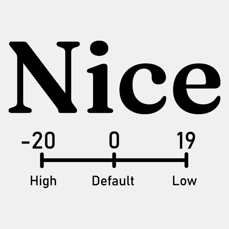 Nice | linux process priority command