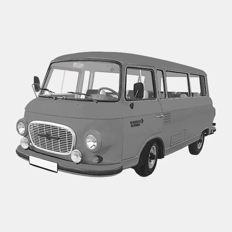 Barkas B1000 Bus DDR Chemnitz Sachsen Oldtimer