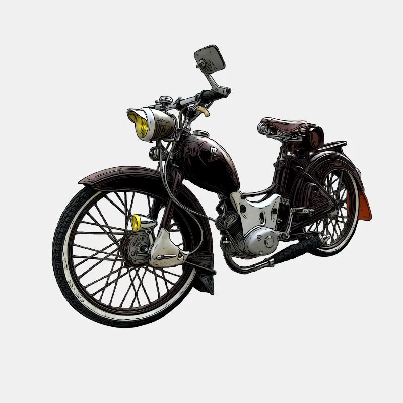 Simson Custom SR2 Conversion Rat Rod