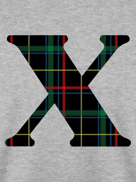 Monogramm x Schottischer Tartan