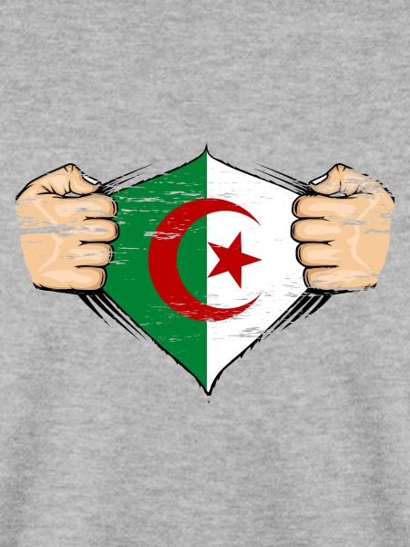 Algerien Flagge Design used