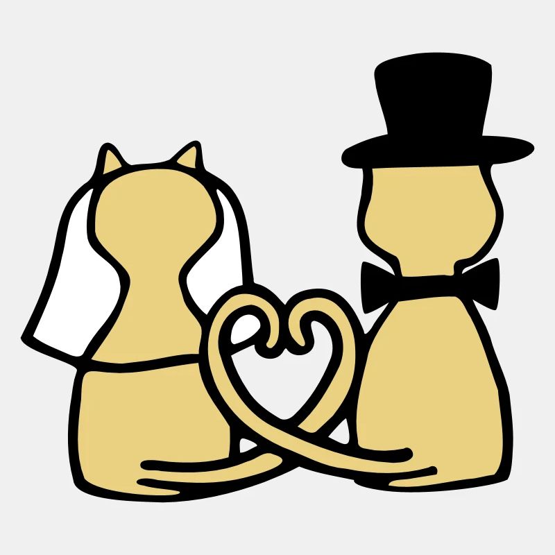 cat wedding