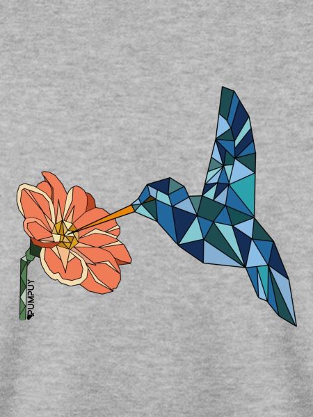 BIRD WITH FLOWER