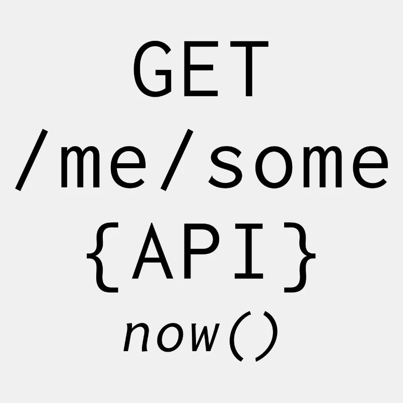 Cadeau informatique de programmation API disant